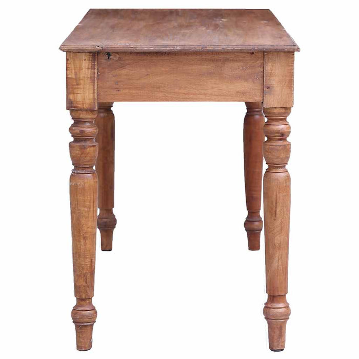 Birou cu sertare, 117x57x75 cm, lemn masiv de mahon WALTI