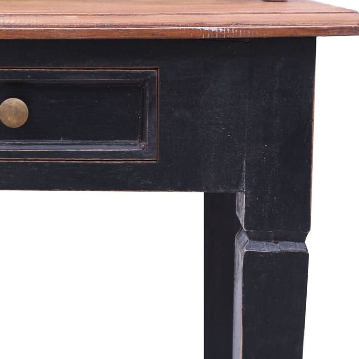 Birou de scris cu sertare, 90x50x101 cm, lemn masiv reciclat - WALTI WALTI