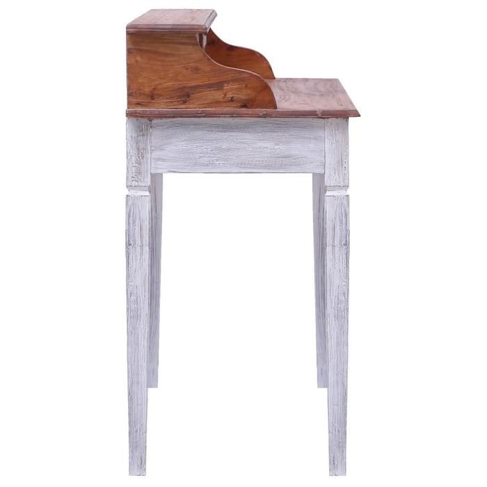 Birou de scris cu sertare, 90x50x101 cm, lemn masiv reciclat - WALTI WALTI