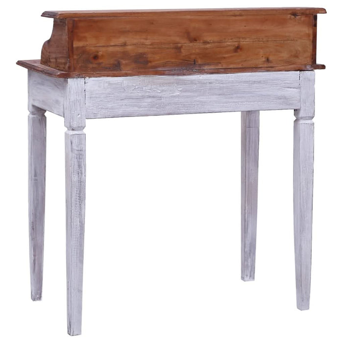 Birou de scris cu sertare, 90x50x101 cm, lemn masiv reciclat - WALTI WALTI