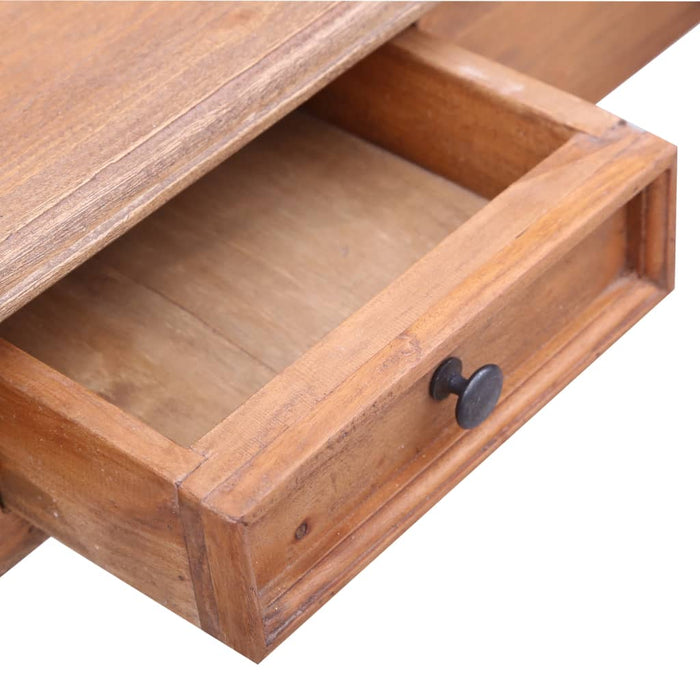 Birou de scris cu sertare, 90x50x101 cm, lemn masiv de mahon - WALTI WALTI