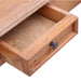 Birou de scris cu sertare, 90x50x101 cm, lemn masiv de mahon - WALTI WALTI