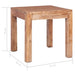 Măsuță de cafea, 53x50x50 cm, lemn masiv de mahon - WALTI WALTI