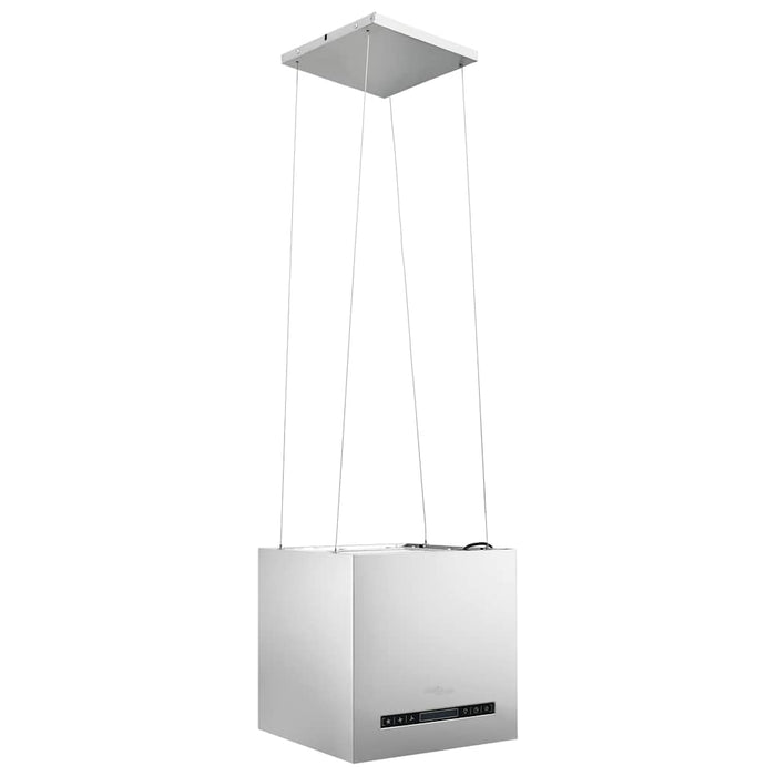 Hotă suspendată insulă LCD senzor tactil 37 cm oțel inoxidabil - WALTI WALTI