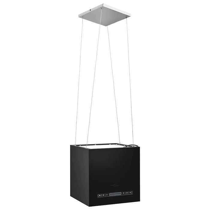 Hotă suspendată insulă, LCD tactil, 37 cm, oțel - WALTI WALTI