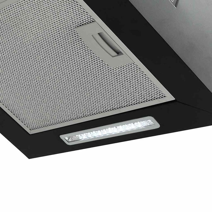 Hotă suspendată insulă LCD senzor tactil 55 cm oțel - WALTI WALTI