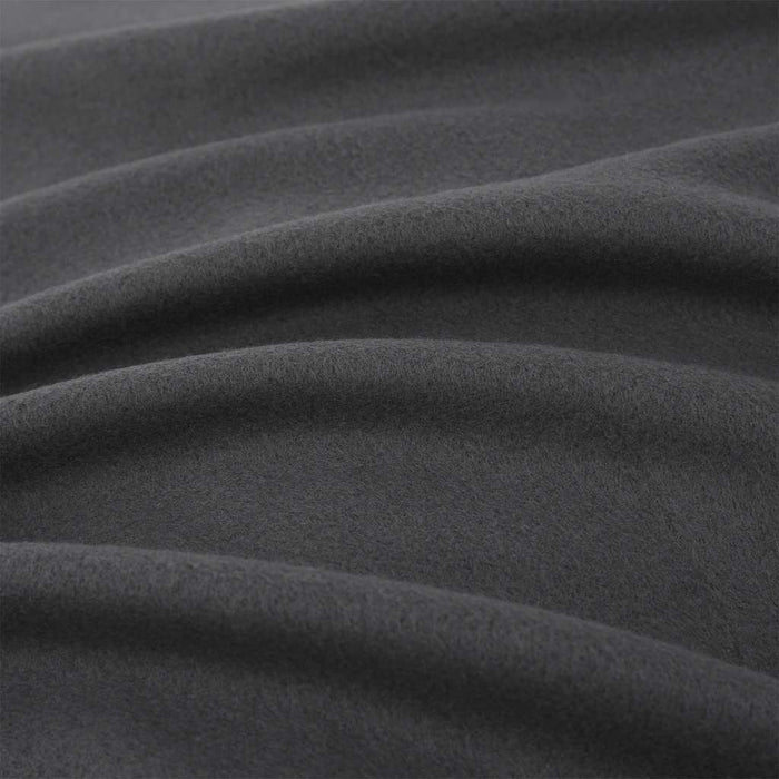 Cearșafuri de pat,negru, 2 buc.,lână de poliester, 200x200 cm WALTI