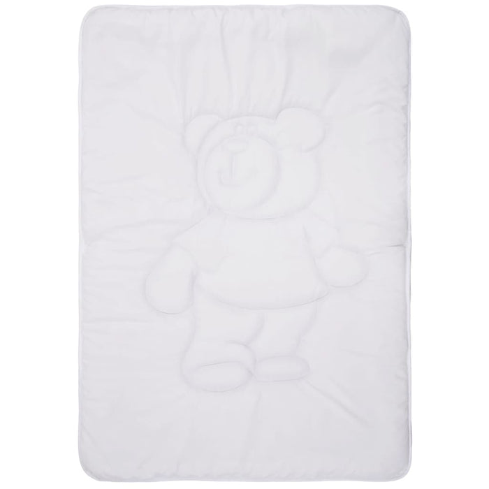 Set pilotă copii, 3 piese, alb, 100x135 cm/40x60 cm WALTI