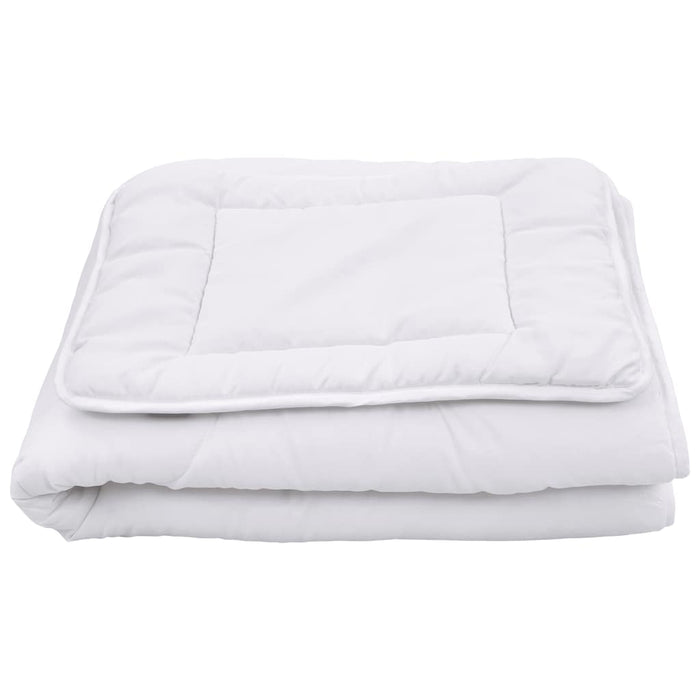 Set pilotă copii, 3 piese, alb, 100x135 cm/40x60 cm WALTI