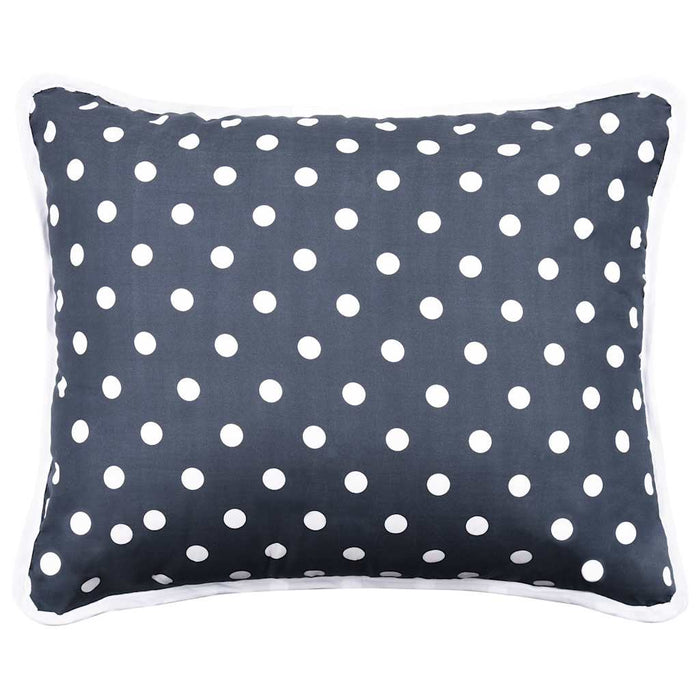 Set pilotă iarnă 3 piese albastru închis 240x220/80x80cm textil WALTI
