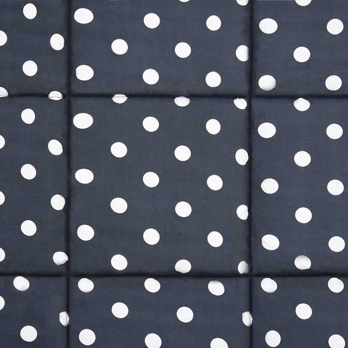 Set pilotă iarnă 3 piese albastru închis 240x220/80x80cm textil WALTI
