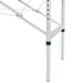 Masă de masaj cu 4 zone, cadru aluminiu, antracit, 186 x 68 cm - WALTI WALTI