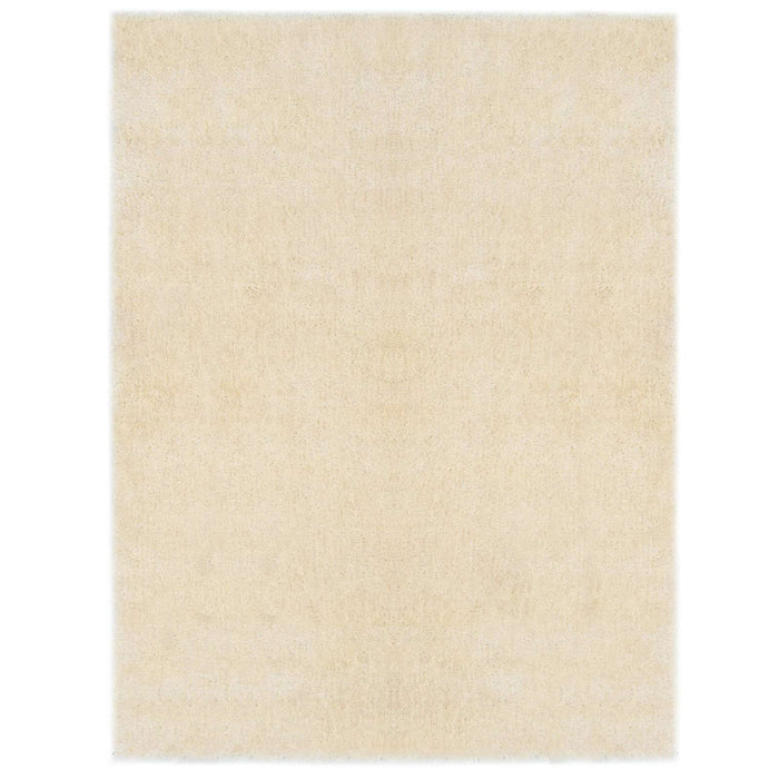 Covor shaggy de zonă Crem 120 x 160 cm Polietilenă - WALTI WALTI