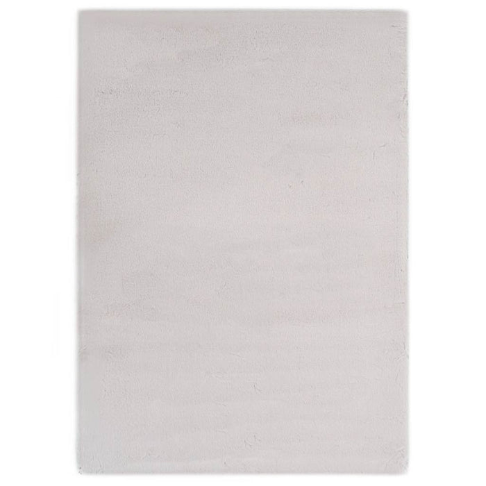 Covor, gri, 80 x 150 cm, blană ecologică de iepure WALTI