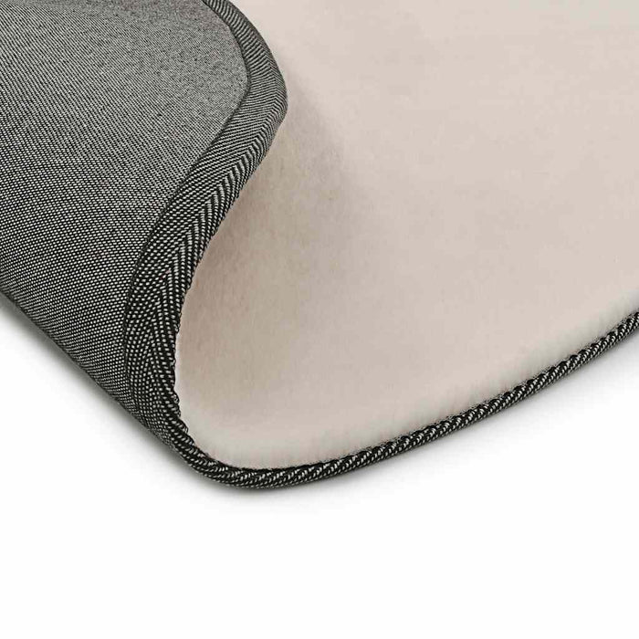Covor, crem, 80 cm, blană ecologică de iepure WALTI