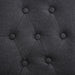 Scaune de bucătărie pivotante, 4 buc., gri închis, textil - WALTI WALTI