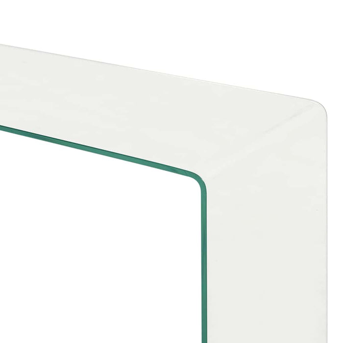 Set măsuțe de cafea, 2 piese, 90x30x20/110x30x40 cm, sticlă - WALTI WALTI