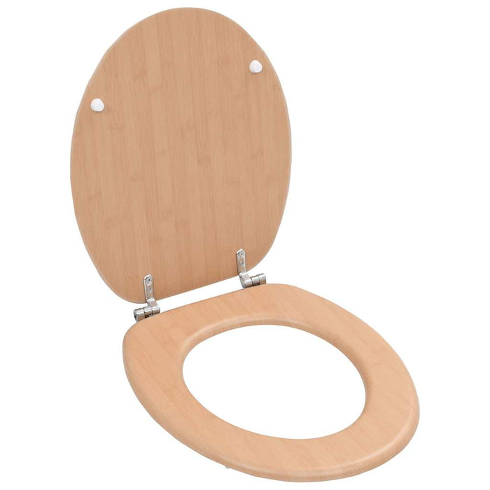 Capace WC, 2 buc., MDF, model bambus - WALTI WALTI