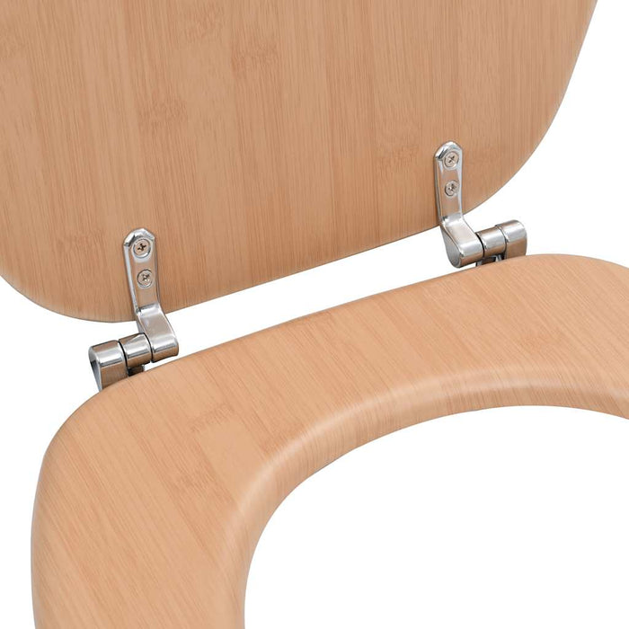Capace WC, 2 buc., MDF, model bambus - WALTI WALTI