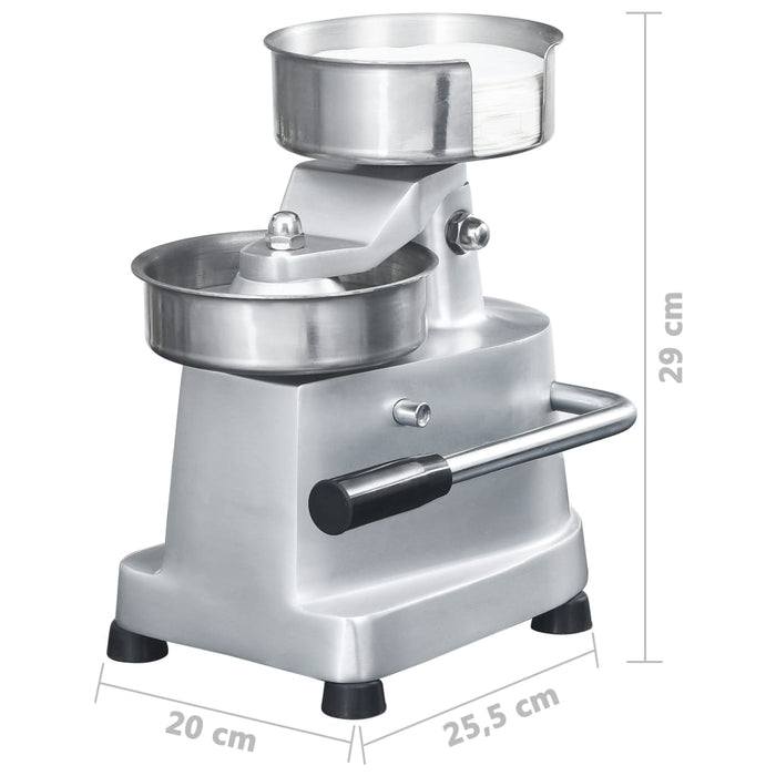 Presă de hamburger cu 500 foi de hârtie, 13 cm, aluminiu - WALTI WALTI