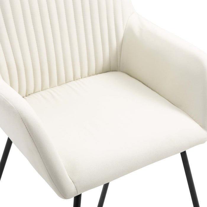Scaune de bucătărie, 4 buc., material textil WALTI