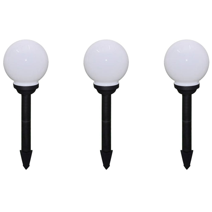 Lămpi de exterior pentru alee LED 6 buc. 20 cm, cu țăruș de sol - WALTI WALTI