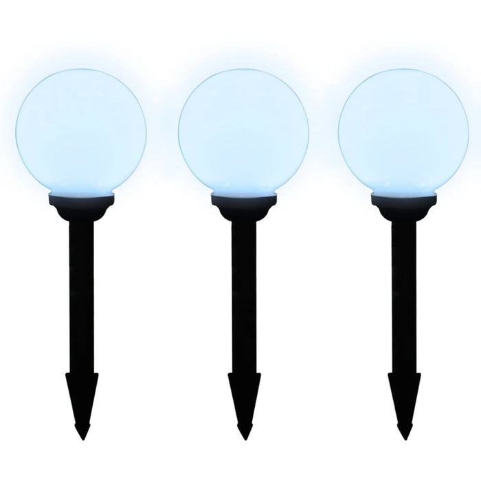 Lămpi de exterior pentru alee LED 6 buc. 20 cm, cu țăruș de sol - WALTI WALTI
