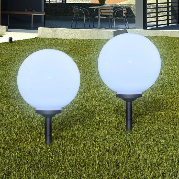 Lămpi de exterior pentru alee LED 4 buc. 30 cm, cu țăruș de sol - WALTI WALTI