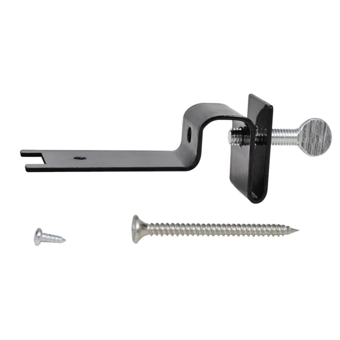 Lămpi solare de exterior pentru gard, 12 buc., negru, LED - WALTI WALTI