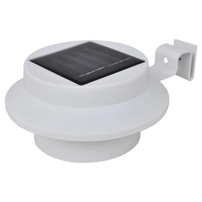 Lămpi solare de exterior pentru gard cu LED, 12 buc., alb - WALTI WALTI