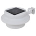Lămpi solare de exterior pentru gard cu LED, 12 buc., alb - WALTI WALTI
