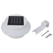 Lămpi solare de exterior pentru gard cu LED, 12 buc., alb - WALTI WALTI