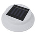 Lămpi solare de exterior pentru gard cu LED, 12 buc., alb - WALTI WALTI