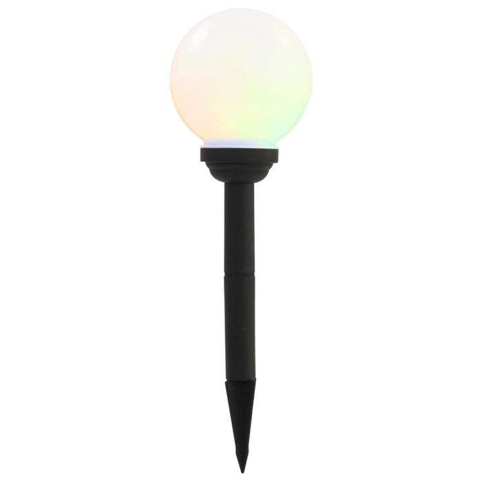 Lămpi solare de exterior cu LED, 8 buc., 15 cm, RGB, sferic - WALTI WALTI