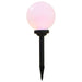 Lămpi solare de exterior, 6 buc., 20 cm, RGB, sferic, LED - WALTI WALTI