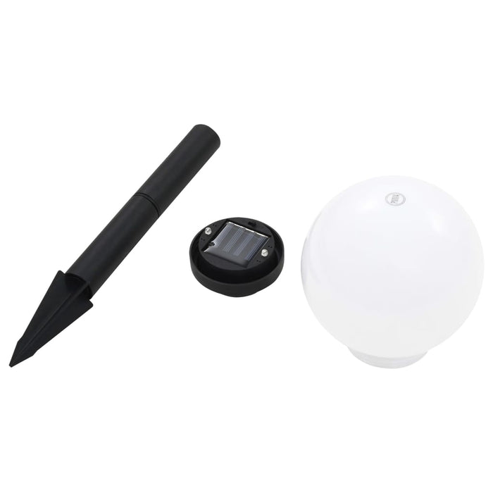 Lămpi solare de exterior, 6 buc., 20 cm, RGB, sferic, LED - WALTI WALTI