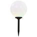 Lămpi solare de exterior, 4 buc., 30 cm, RGB, sferic, LED - WALTI WALTI