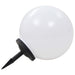 Lămpi solare de exterior, 2 buc., 40 cm, RGB, sferic, LED - WALTI WALTI