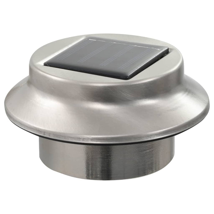 Lămpi solare de exterior LED, 12 buc., alb, 12 cm, rotund - WALTI WALTI