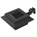 Lămpi solare de exterior, 12 buc., negru, 12 cm, pătrat, LED - WALTI WALTI