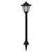 Lămpi solare de exterior cu LED, 6 buc., negru - WALTI WALTI