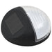 Lămpi solare de exterior, 24 buc., negru, rotund, LED - WALTI WALTI