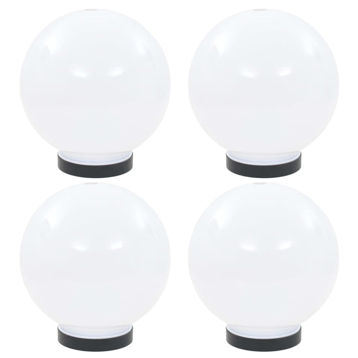 Lămpi glob cu LED, 4 buc., 20 cm, PMMA, sferic - WALTI WALTI