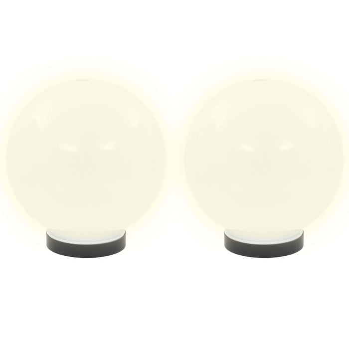Lămpi glob cu LED, 4 buc., 20 cm, PMMA, sferic - WALTI WALTI