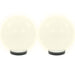 Lămpi glob cu LED, 4 buc., 20 cm, PMMA, sferic - WALTI WALTI