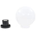 Lămpi glob cu LED, 4 buc., 20 cm, PMMA, sferic - WALTI WALTI