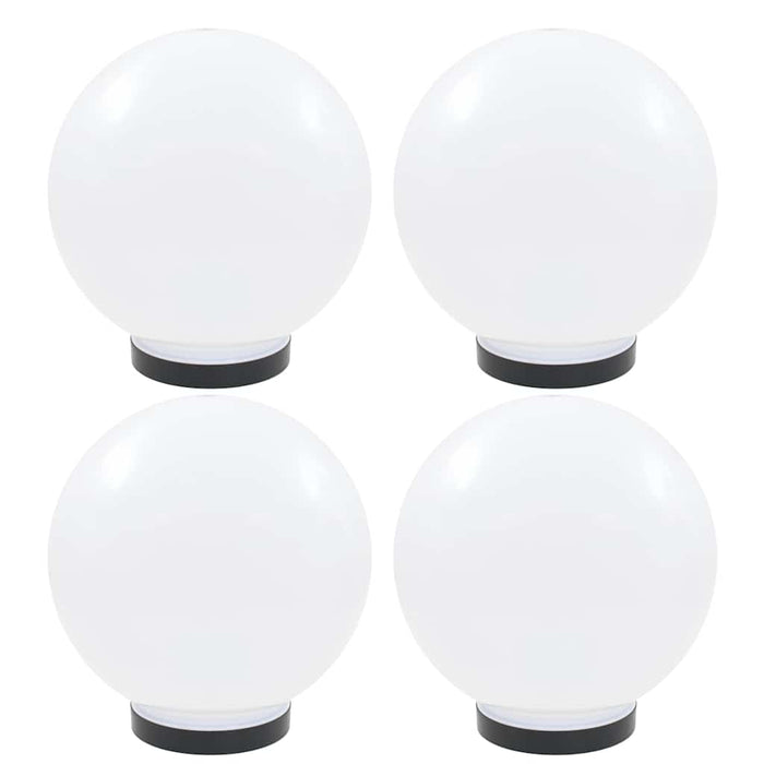 Lămpi glob cu LED, 4 buc., 25 cm, PMMA, sferic - WALTI WALTI