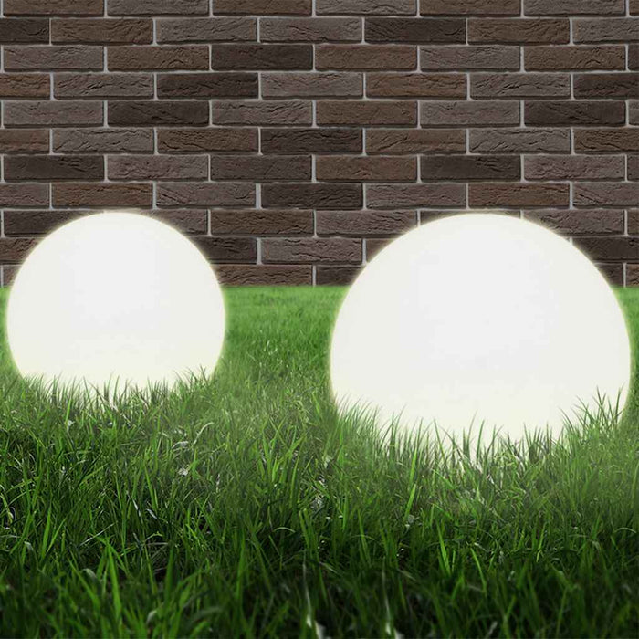 Lămpi glob cu LED, 4 buc., 25 cm, PMMA, sferic - WALTI WALTI