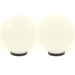 Lămpi glob cu LED, 4 buc., 25 cm, PMMA, sferic - WALTI WALTI