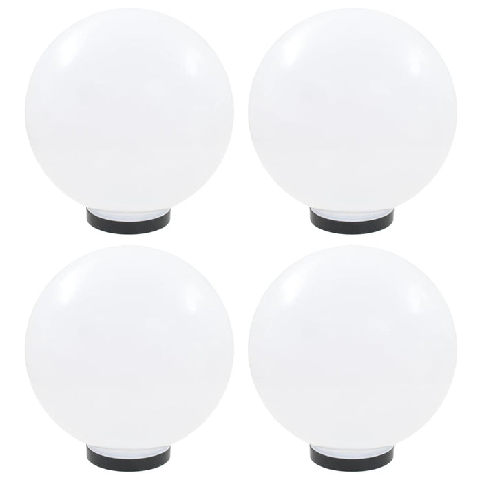 Lămpi glob cu LED, 4 buc., 30 cm, PMMA, sferic - WALTI WALTI